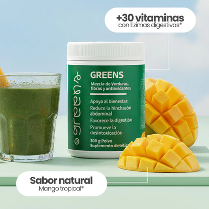 Combo 12 Greens - Mezcla Activa de Vitaminas , Verduras y Antioxidantes