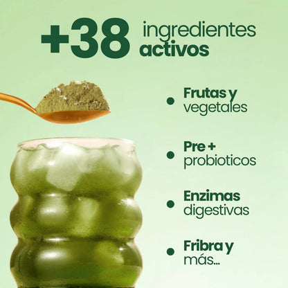 Combo 12 Greens - Mezcla Activa de Vitaminas , Verduras y Antioxidantes